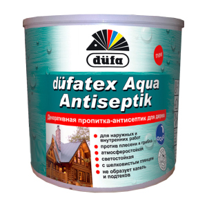 Антисептик Dufa, Dufatex, орех, 10л рейтинг