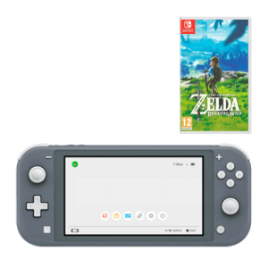 Набір Консоль Nintendo Switch Lite 32GB Grey Новий + Гра The Legend of Zelda Breath of The Wild Nintendo Switch Російська Озвучка Новий в Житомирі