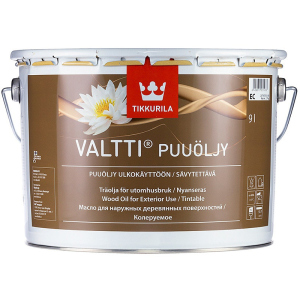 Масло атмосферостойкое TIKKURILA VALTTI OIL для древесины 9л лучшая модель в Житомире