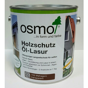 Защитное масло – лазурь OSMO HOLZSCHUTZ ÖL-LASUR 703 (махагон) 2.5 л. в Житомире