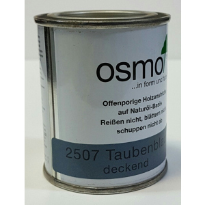 Непрозрачная краска для наружных работ OSMO LANDHAUSFARBE 2507 – (серо-голубая) 0.125 л.