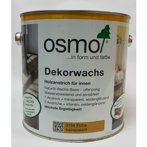 Цветное масло OSMO DEKORWACHS Transparente töne 3164 – (дуб) 2.5 л. в Житомире