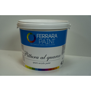 Кварцова фарба-грунт Pittura al quarzo Ferrara Paint 4.5 л в Житомирі