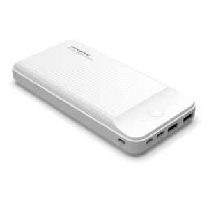 хорошая модель Внешний аккумулятор Power Bank Pineng PN-939 20000 mAh 3 Input & 2 Output White