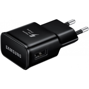 Зарядний пристрій Samsung 2A + Type-C Cable (Fast Charging) Black (EP-TA20EBECGRU) ТОП в Житомирі