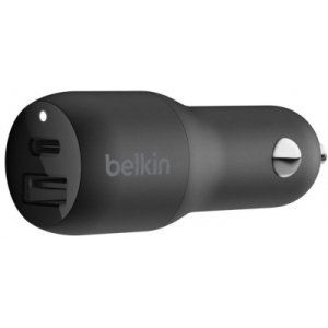 купити Зарядний пристрій Belkin Car Charger 32W PD Dual, black