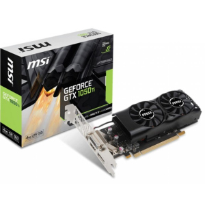 Відеокарта MSI GeForce GTX1050 Ti 4096Mb LP (GTX 1050 Ti 4GT LP) краща модель в Житомирі