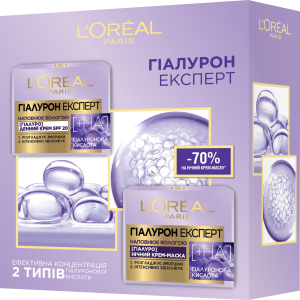 Подарочный набор L’Oréal Paris Skin Expert Гиалурон Эксперт (5902503742546) рейтинг