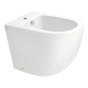 Биде напольное Qtap Robin 565x360x405 White QT13442141CW ТОП в Житомире