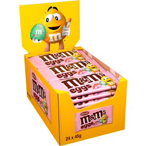 хороша модель Упаковка драже M&M's Яйця в цятку 45 г х 24 шт (5900951274893)