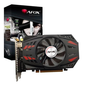 AFOX Видеокарта Geforce GTX750Ti 4GB GDDR5 128Bit DVI HDMI VGA ATX Single Fan лучшая модель в Житомире