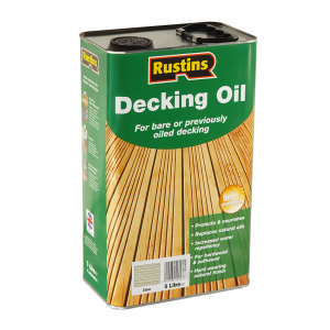 Олія для терас Rustins Decking Oil Безбарвна 5 л в Житомирі