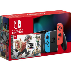 Nintendo Switch Neon Blue-Red (Upgraded version) + Nintendo Labo: Vehicle Kit в Житомире