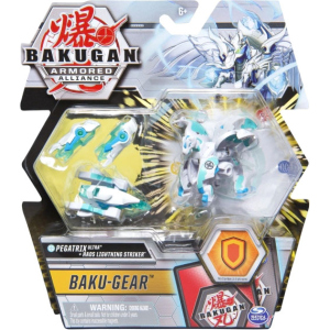 Ігровий набір Spin Master Bakugan Armored Alliance Бойовий Ультра бакуган зі зброєю Пегатрікс (SM64443-2) (778988297858) краща модель в Житомирі