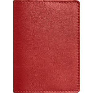 купити Новий Обкладинка для паспорта шкіряна BlankNote 1-3 BN-OP-1-3-red Червона