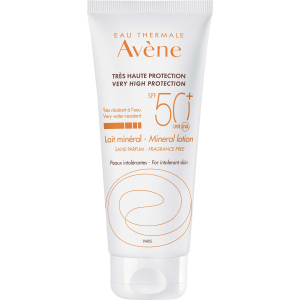 Солнцезащитное молочко минеральное Avene SPF 50+ для гиперчувствительной кожи 100 мл (3282779355872) ТОП в Житомире