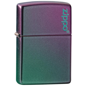 Запальничка Zippo Reg Iridescent Matte Logo Хамелеон (Zippo 49146 ZL) краща модель в Житомирі