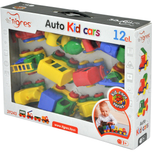 Набор авто Tigres Kid cars 12 шт (39243) ТОП в Житомире