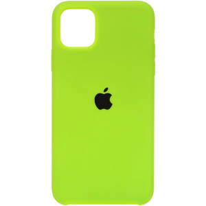 Панель ArmorStandart Silicone Case для Apple iPhone 11 Pro Max Electric Green лучшая модель в Житомире