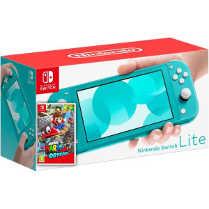 Nintendo Switch Lite Turquoise + Гра Super Mario Odyssey (російська версія) в Житомирі