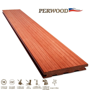 Терасна дошка Perwood Natural Massive Цегла 161х21х4000 мм (400069) в Житомирі