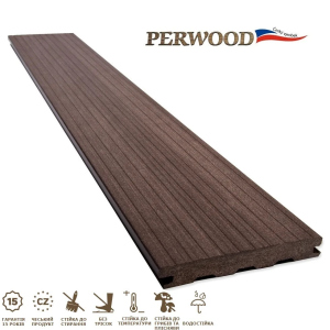 купити Терасна дошка Perwood Natural Massive Темний Каштан 161х21х4000 мм (400070)