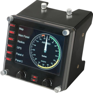 хороша модель Панель приладів Logitech Saitek Pro Flight Instrument Panel (945-000008)