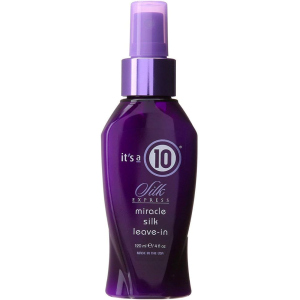 купить Шелковое несмываемое средство для волос It's a 10 Haircare Silk Express Miracle Silk Leave-In 120 мл (898571000624)