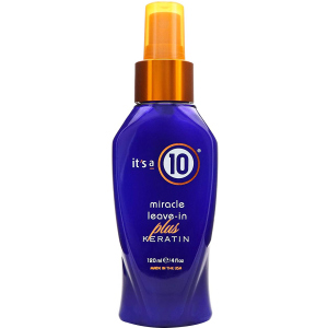 хорошая модель Несмываемое средство для волос It's a 10 Haircare Miracle Leave-In Plus Keratin с кератином 120 мл (898571000310)