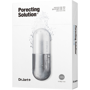 Киснева маска для очищення та звуження пор Dr.Jart+ Dermask Ultra Jet Porecting Solution 30 г x 5 шт (8809642712485)