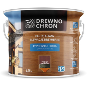 Плёнкообразующая пропитка Drewnochron Impregnat Extra Японская вишня 2.5 л (DN-364416) лучшая модель в Житомире