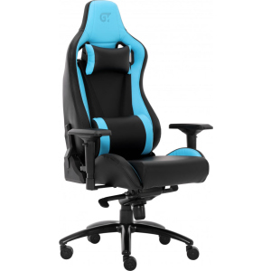 Кресло геймерское GT RACER X-0814 Black/Light Blue в Житомире