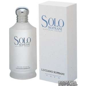 Туалетна вода унісекс Luciano Soprani Solo Soprani Eau de Toilette 50 мл (767418214633) краща модель в Житомирі