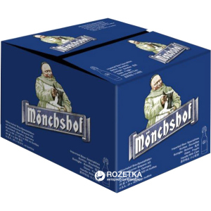 Упаковка пива Monchshof Schwarzbier темное фильтрованное 4.9% 0.5 л x 20 шт (4082100002104) ТОП в Житомире