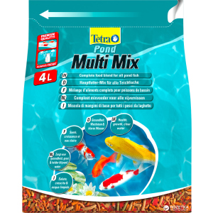 Корм Tetra Pond Multi Mix для прудовых рыб пищевая смесь 4 л (4004218170285) лучшая модель в Житомире