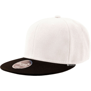 Кепка Atlantis Snap Back One Size Біла з чорним (SNAPBINR) ТОП в Житомирі