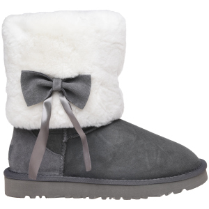 Уггі UGG Classic Short Fur Bow 117013 41 Grey в Житомирі