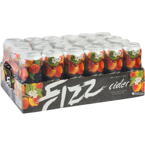 Упаковка сидра Fizz Apple 4.5% 0.5 л x 24 банки (4740098084440) в Житомире