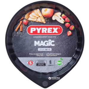 Форма кругла для випічки пирогівPyrex Magic27 см Кругла Чорна (MG27BN6) в Житомирі