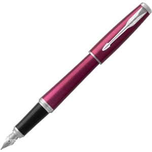 Ручка перьевая Parker Urban 17 Vibrant Magenta CT FP F Черная Красный корпус (30 511) в Житомире