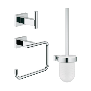 Набор аксессуаров 3 в 1 GROHE ESSENTIALS CUBE NEW 40757001 ТОП в Житомире