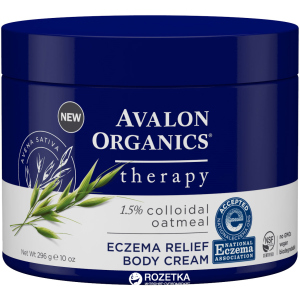 Крем Avalon Organics с симптомами экземы по уходу за кожей 296 г (654749363010) надежный