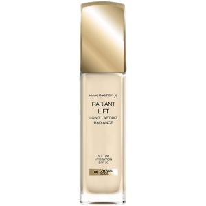 хорошая модель Основа тональная устойчивая Max Factor Radiand Lift Эффект сияния №33 Crystal Beige 30 мл (3614226290533)