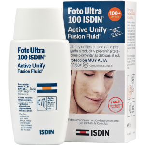 Флюид для лица Isdin Foto Ultra Active Unify / Fusion Fluid Sin Color SPF 50+ 50 мл (8470001710529) ТОП в Житомире