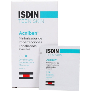 Вологі серветки Isdin Teen Skin Acniben 30 шт (8470001509833) ТОП в Житомирі