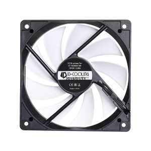 Вентилятор ID-Cooling FL-12025, 120 x 120 x 25мм, 3-pin, чорний з білим рейтинг