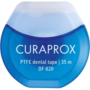 Зубна нитка Curaprox тефлонова з хлоргексидином 35 м (7612412820003/7612412428285) ТОП в Житомирі