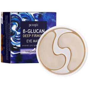 Супер зміцнюючі патчі під очі Petitfee B-Glucan Deep Firming Eye Mask з бета-глюканом 60 шт (8809508850504) ТОП в Житомирі