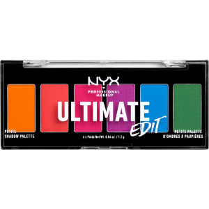 Тени для век NYX Professional Makeup Ultimate Edit Pet Shdw Pal 02 Bright 6 Х 1.2 г (800897182588) лучшая модель в Житомире