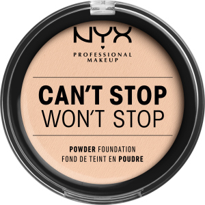 Пудра NYX Professional Makeup Can`t Stop Won`t Stop Full Coverage Powder Foundation 04 Light Ivory 10.7 г (800897182823) в Житомире